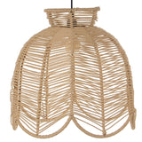 Ceiling Light Alexandra House Living Brown Natural Rattan Natural Fibre 60 W 50 x 165 x 50 cm-0