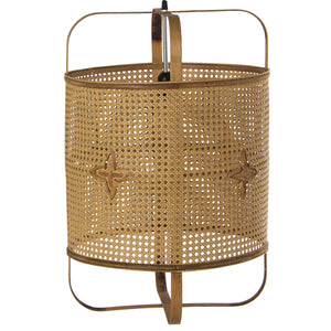 Ceiling Light Alexandra House Living Brown Natural Rattan Natural Fibre 60 W 43 x 134 x 43 cm-0