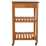 Kitchen Trolley Alexandra House Living Brown 54 x 86 x 54 cm-0