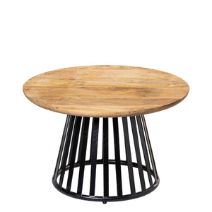 Centre Table Alexandra House Living Brown Black Wood 60 x 38 x 60 cm-0