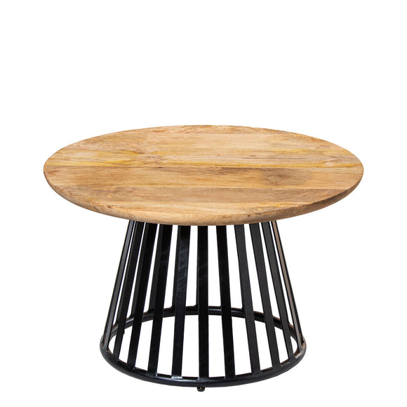 Centre Table Alexandra House Living Brown Black Wood 60 x 38 x 60 cm-0