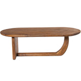 Centre Table Alexandra House Living Brown Wood 110 x 36 x 53 cm-6