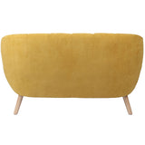 Sofa Alexandra House Living Mustard 127 x 73 x 76 cm-3