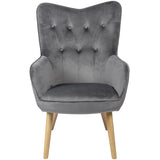 Armchair Alexandra House Living Grey 65 x 99 x 71 cm-0