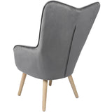 Armchair Alexandra House Living Grey 65 x 99 x 71 cm-1