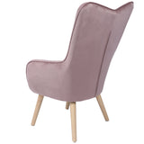 Armchair Alexandra House Living Pink 65 x 99 x 71 cm-2