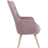 Armchair Alexandra House Living Pink 65 x 99 x 71 cm-1