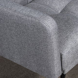 Sofabed Alexandra House Living Grey 193 x 83 x 75 cm-5