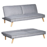 Sofabed Alexandra House Living Grey 180 x 72 x 84 cm-5