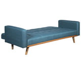 Sofabed Alexandra House Living Blue 216 x 81 x 87 cm-6