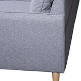 Sofa Alexandra House Living Grey 131 x 75 x 86 cm-4