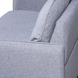 Sofa Alexandra House Living Grey 189 x 75 x 86 cm-6