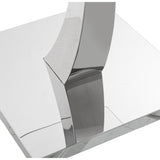 Side table Alexandra House Living White 60 x 55 x 60 cm-3