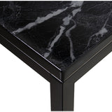 Set of 2 tables Alexandra House Living Black Metal-2