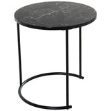 Set of 2 tables Alexandra House Living Black Metal-2