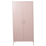 Cupboard Alexandra House Living Metal 85 x 50 x 180 cm-7