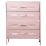 Chest of drawers Alexandra House Living Pink 80 x 102 x 35 cm-4