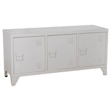 TV Table Alexandra House Living White 120 x 58 x 40 cm-3