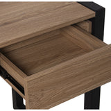 Desk Alexandra House Living Brown Wood 120 x 76 x 60 cm-5