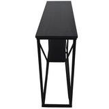 Console Alexandra House Living Black Metal 100 x 75 x 30 cm-5