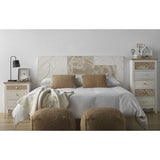 Headboard Alexandra House Living White 110 x 60 x 5 cm-1