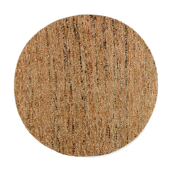 Carpet Alexandra House Living Brown 120 x 120 x 1 cm Circular-0