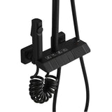 Shower Column Fontastock Black Stainless steel ABS Plastic-6