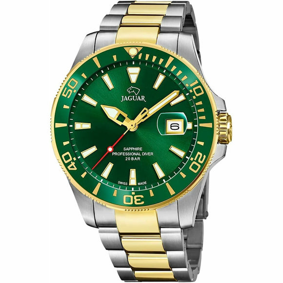 Men's Watch Jaguar Green-0