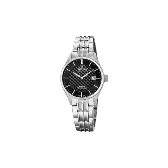 Men's Watch Festina F20006/4 Black Silver-0
