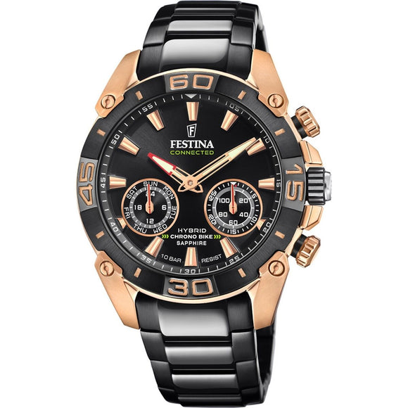 Men's Watch Festina F20548/1 Black Grey-0