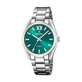 Men's Watch Festina F20622/C Green Silver-0