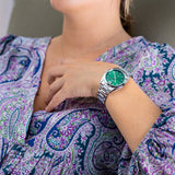 Men's Watch Festina F20622/C Green Silver-2