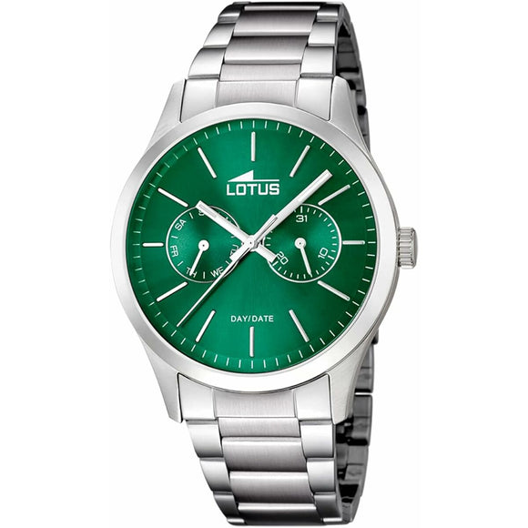 Men's Watch Lotus 15954/E Green Silver-0