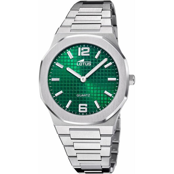 Men's Watch Lotus 18841/3 Green Silver (Ø 40 mm)-0