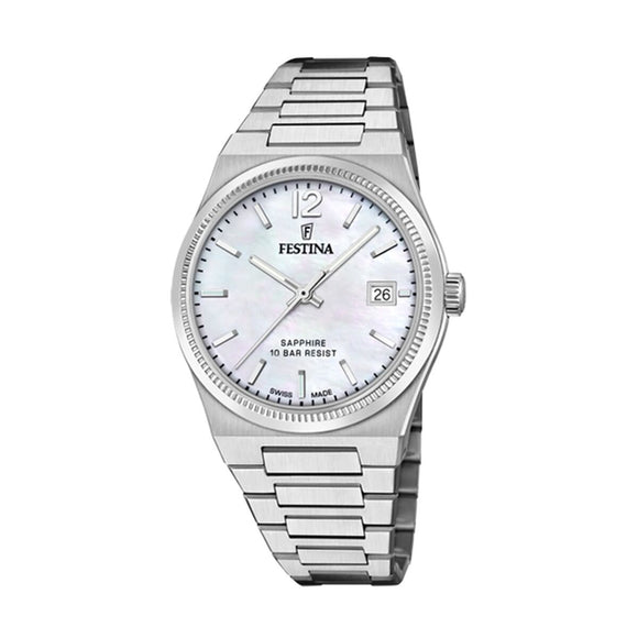 Men's Watch Festina F20035/1 Silver-0