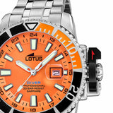 Men's Watch Lotus 18938/2 Orange Silver-4