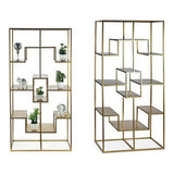 Shelves Gift Decor JY19541 BIG-S3605004 Golden Metal 45 x 200 x 100 cm-1