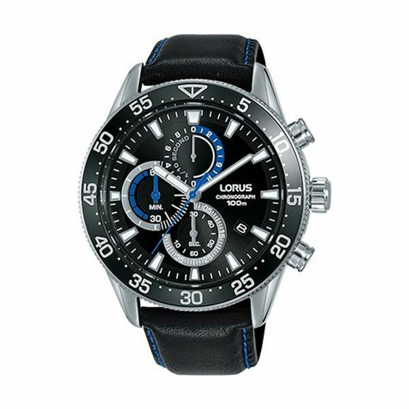 Men's Watch Lorus SPORTS Black (Ø 45 mm)-0