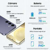 Smartphone Samsung Galaxy S24 6,1" 128 GB Purple-4