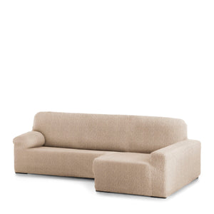 Right short arm chaise longue cover Eysa ROC Beige 180 x 120 x 360 cm-0