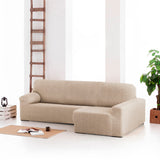 Right short arm chaise longue cover Eysa ROC Beige 180 x 120 x 360 cm-5