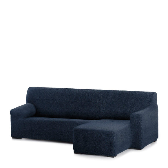 Right short arm chaise longue cover Eysa ROC Blue 120 x 120 x 360 cm-0