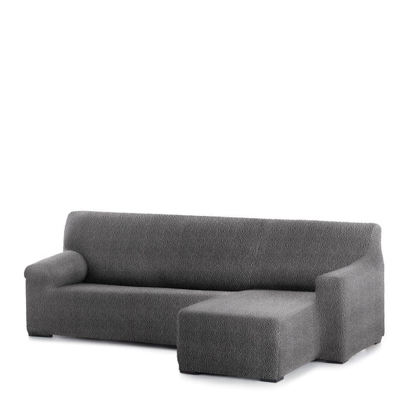 Right short arm chaise longue cover Eysa ROC Dark grey 120 x 120 x 360 cm-0