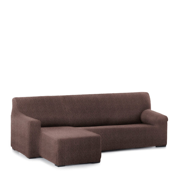 Right short arm chaise longue cover Eysa ROC Brown 120 x 120 x 360 cm-0