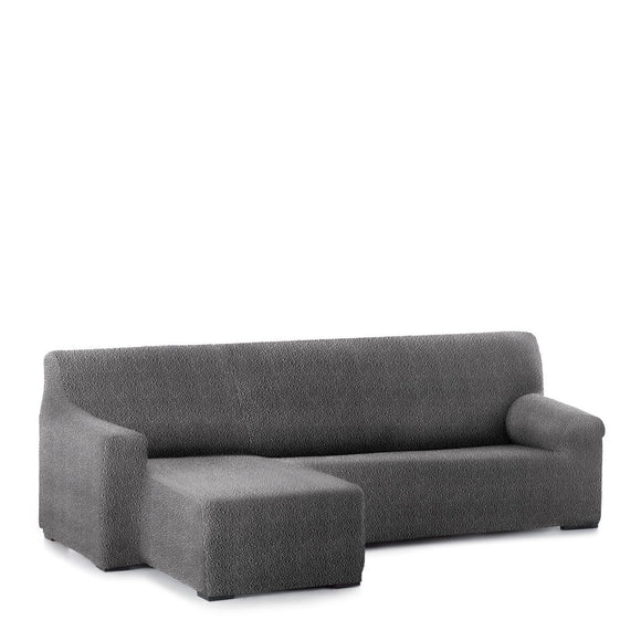 Right short arm chaise longue cover Eysa ROC Dark grey 120 x 120 x 360 cm-0