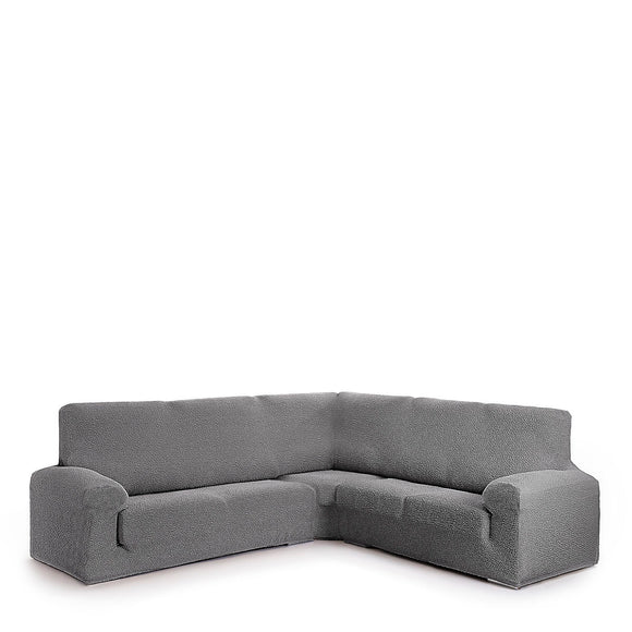 Sofa Cover Eysa ROC Dark grey 110 x 120 x 450 cm Corner-cupboard-0
