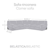 Sofa Cover Eysa ROC White 110 x 120 x 600 cm Corner-cupboard-3