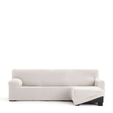 Right short arm chaise longue cover Eysa JAZ White 120 x 120 x 360 cm-1
