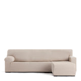 Right short arm chaise longue cover Eysa JAZ Beige 120 x 120 x 360 cm-0