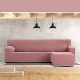 Right short arm chaise longue cover Eysa JAZ Pink 120 x 120 x 360 cm-5